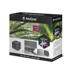 AeroCover Schutzhülle Für Loungesessel 100x100x70cm Polyester Uni Anthrazit -Garten Leben loungesesselhulle 100x100x70cm 7