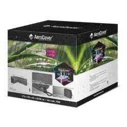 AeroCover Schutzhülle Für Ecklounge 270x210x85x65/90cm Polyester Uni Anthrazit -Garten Leben loungesethulle 270x210x85x65 90cm l form links 6