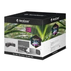 AeroCover Schutzhülle Für Ecklounge 300x300x100x70cm Polyester Uni Anthrazit 22 AeroCover Schutzhülle Für Ecklounge 300x300x100x70cm Polyester Uni Anthrazit -Garten Leben loungesethulle 300x300x100x70cm l form 9