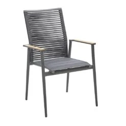 Musterring Amsterdam Gartenmöbel-Set 7-tlg. Tisch 180/240x95cm Anthrazit -Garten Leben musterring amsterdam gartenmoebel set 7 tlg tisch 180 240x95cm 1482704 3