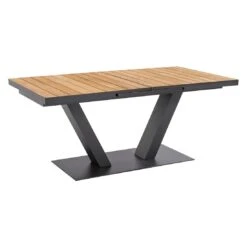 Musterring Amsterdam Gartenmöbel-Set 7-tlg. Tisch 180/240x95cm Anthrazit -Garten Leben musterring amsterdam gartenmoebel set 7 tlg tisch 180 240x95cm 1482704 4