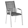 Musterring Porto Stapelsessel Edelstahl/Rope Silber/Anthrazit -Garten Leben musterring porto stapelsessel edelstahl rope 1472650 1