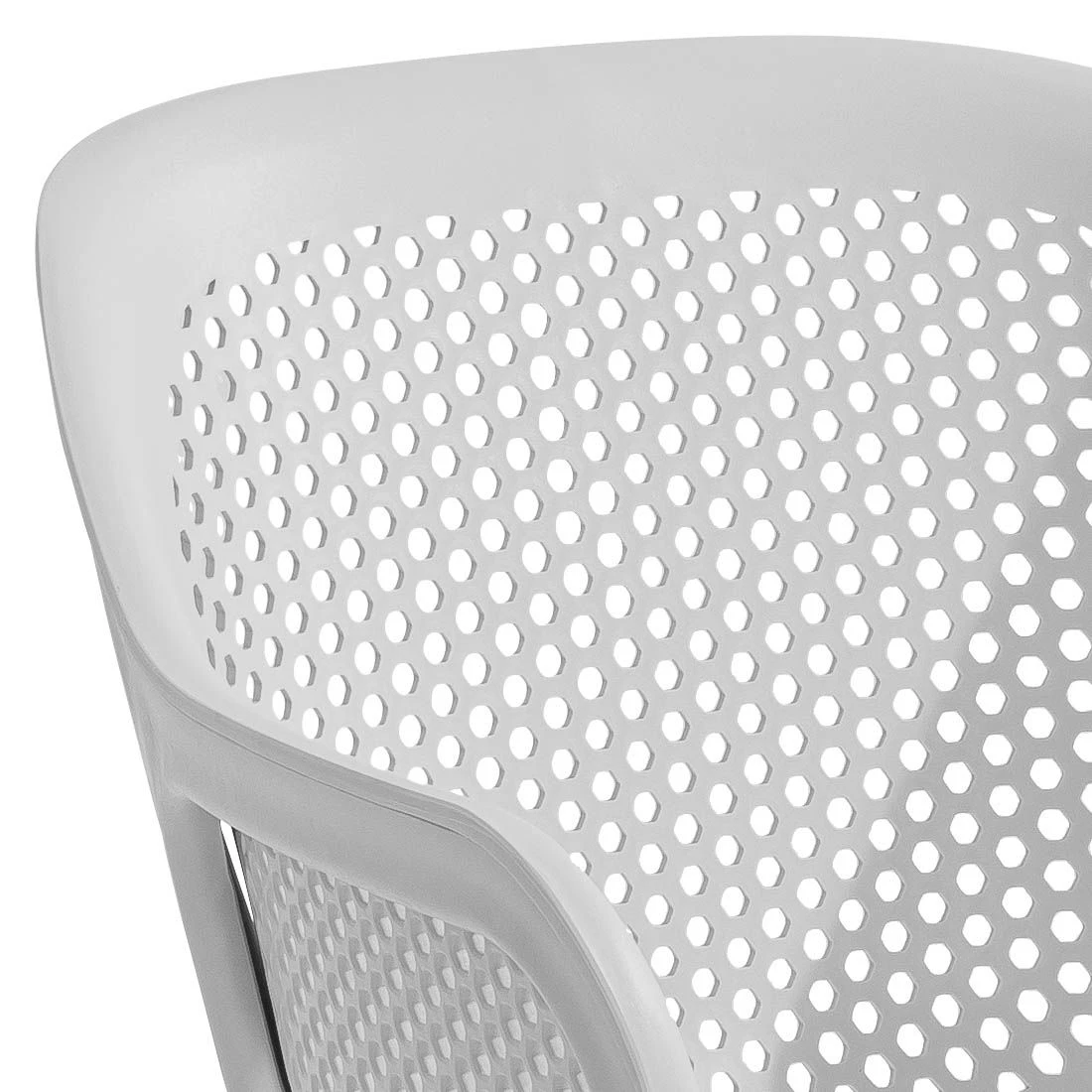 Musterring Rom Gartenstuhl Kunststoff Hellgrau 5 Musterring Rom Gartenstuhl Kunststoff Hellgrau – Bild 3