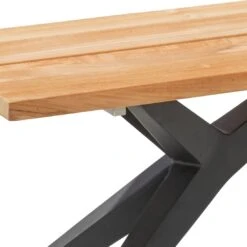 Musterring Rotterdam Gartenbank 240cm Edelstahl/Teak Anthrazit/Natur 7 Musterring Rotterdam Gartenbank 240cm Edelstahl/Teak Anthrazit/Natur -Garten Leben musterring rotterdam 4 sitzerbank 240cm edelstahl teak 1472870 3