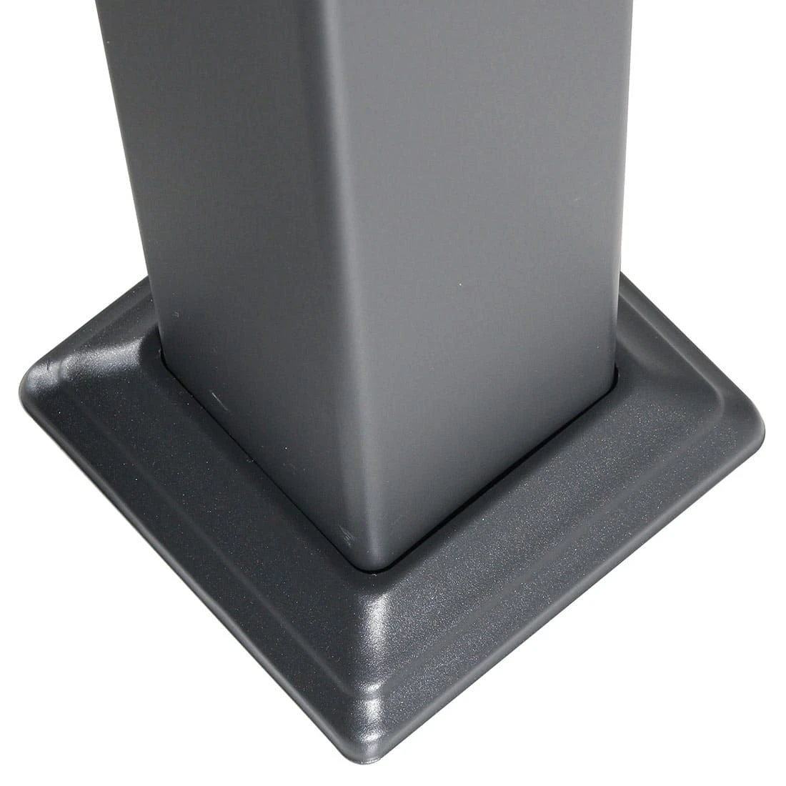 MWH Kiosko Gartenpergola 360cm Aluminium/Polyester Anthrazit 12 MWH Kiosko Gartenpergola 360cm Aluminium/Polyester Anthrazit – Bild 10