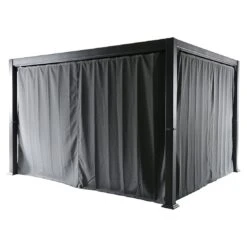 MWH Kiosko Gartenpergola 360cm Aluminium/Polyester Anthrazit 18 MWH Kiosko Gartenpergola 360cm Aluminium/Polyester Anthrazit -Garten Leben mwh kiosko pavillon 360cm aluminium polyester 1352376 6