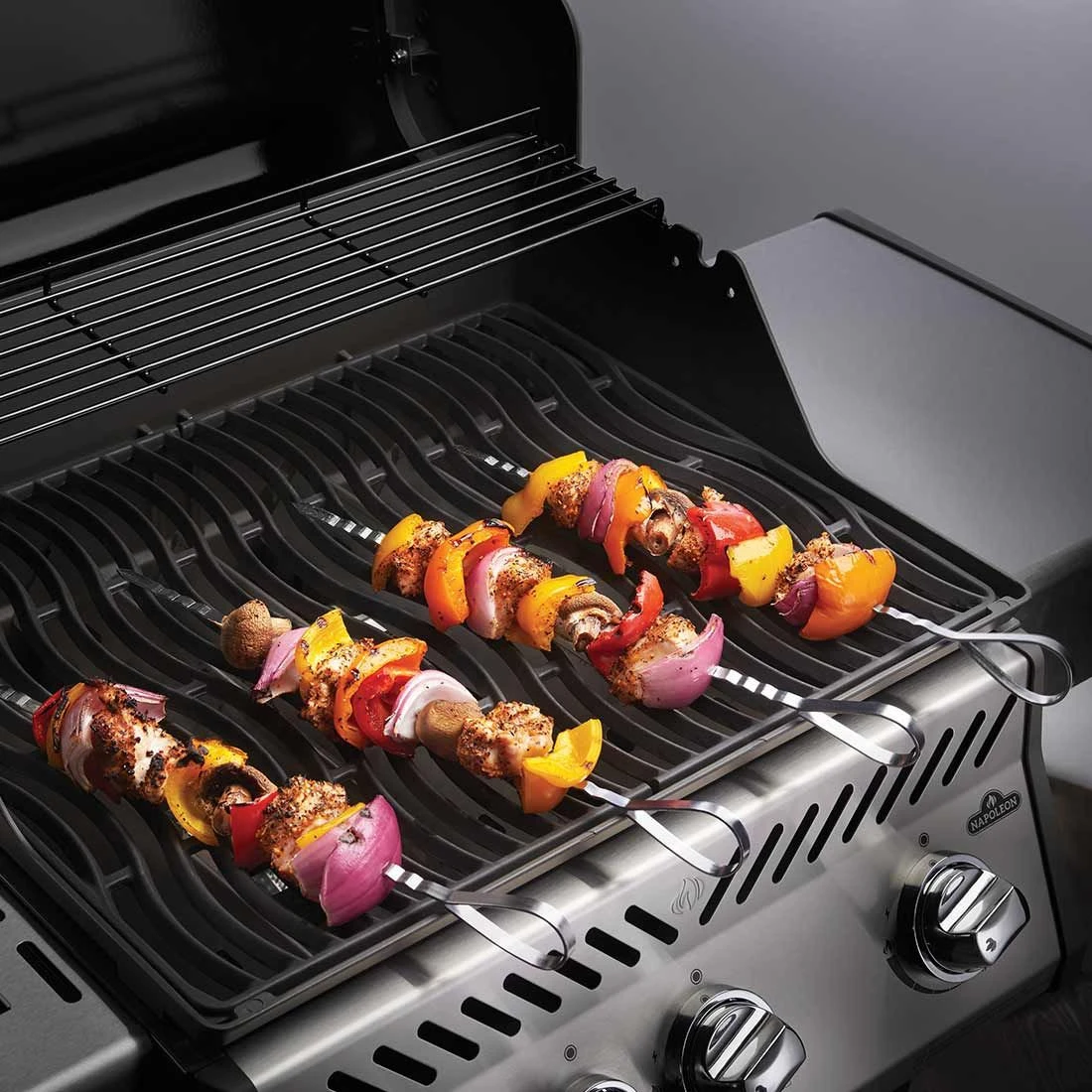 Napoleon Edelstahlspießeset, 8 Stück 4 Napoleon Edelstahlspießeset, 8 Stück – Bild 2