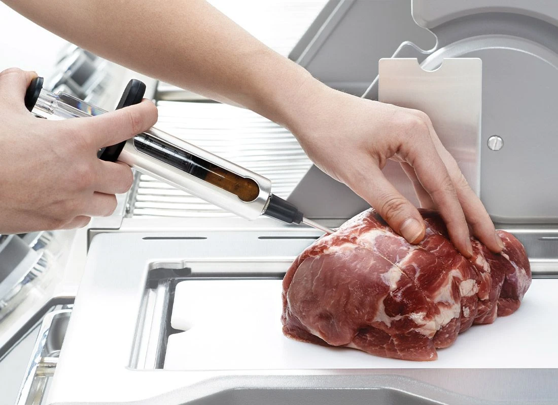 Napoleon Marinaden Injektor Inkl. 2 Nadeln Edelstahl 5 Napoleon Marinaden Injektor Inkl. 2 Nadeln Edelstahl – Bild 3