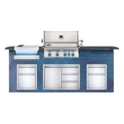Napoleon Prestige Pro 500 Einbaugasgrill Inkl. Drehspieß Edelstahl -Garten Leben napoleon prestige pro 500 einbaugasgrill inkl drehspiess 1434271 10