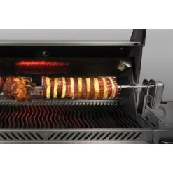 Napoleon Prestige Pro 500 Einbaugasgrill Inkl. Drehspieß Edelstahl -Garten Leben napoleon prestige pro 500 einbaugasgrill inkl drehspiess 1434271 9