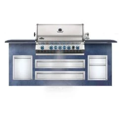 Napoleon Prestige Pro 665 Einbaugasgrill Inkl. Drehspieß Edelstahl -Garten Leben napoleon prestige pro 665 einbaugasgrill inkl drehspiess 1434260 10