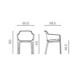 Nardi Net Stapelsessel Kunststoff Weiß 13 Nardi Net Stapelsessel Kunststoff Weiß -Garten Leben nardi net stapelsessel kunststoff 1481109 6