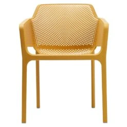 Nardi Net Stapelsessel Kunststoff Senf -Garten Leben nardi net stapelsessel kunststoff 1481131 4