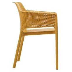 Nardi Net Stapelsessel Kunststoff Senf -Garten Leben nardi net stapelsessel kunststoff 1481131 5