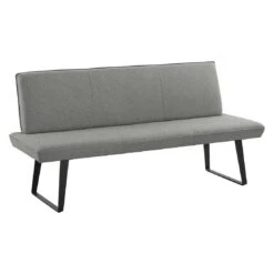 Niehoff Elba Loungebank 200 Cm Stahl/Olefin Grau/Anthrazit -Garten Leben niehoff elba loungebank 160 cm stahl olefin 1472188 2