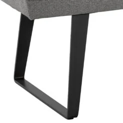 Niehoff Elba Loungebank 200 Cm Stahl/Olefin Grau/Anthrazit -Garten Leben niehoff elba loungebank 160 cm stahl olefin 1472188 4