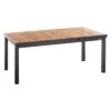 Niehoff Nantes Ausziehtisch 180/240x100cm Aluminium/Teak Anthrazit/Natur -Garten Leben niehoff nantes ausziehtisch 180 240x100cm aluminium teak 1472980 1