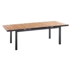 Niehoff Nantes Ausziehtisch 180/240x100cm Aluminium/Teak Anthrazit/Natur 8 Niehoff Nantes Ausziehtisch 180/240x100cm Aluminium/Teak Anthrazit/Natur -Garten Leben niehoff nantes ausziehtisch 180 240x100cm aluminium teak 1472980 2
