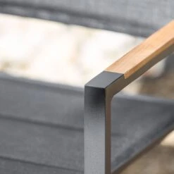 Niehoff Nantes Stapelsessel Aluminium/Textilene Anthrazit/Schwarz -Garten Leben niehoff nantes stapelsessel aluminium textilene 1352112 3