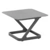 Niehoff Quattro Beistelltisch 70x70cm Aluminium Anthrazit -Garten Leben niehoff quattro beistelltisch 60x60cm aluminium 1473035 1