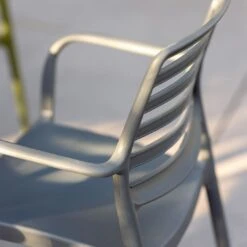 Niehoff San Remo Stapelstuhl Polypropylen Grau -Garten Leben niehoff san remo stapelstuhl polypropylen 1472408 4