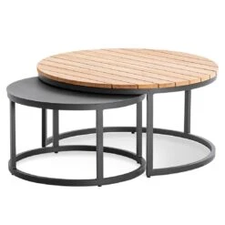 Niehoff Serra Ecklounge 6-tlg. Aluminium/Canvas Anthrazit -Garten Leben niehoff serra loungeecke 6 tlg aluminium canvas 1414746 6