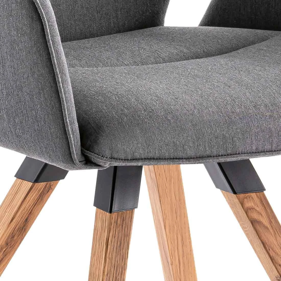 Niehoff Alvaro Gartensessel Teak/Polypropylen Natur/Anthrazit 5 Niehoff Alvaro Gartensessel Teak/Polypropylen Natur/Anthrazit – Bild 3