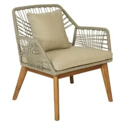 Outdoor Living Seville Loungeset 5-tlg. Akazie/Rope Braun/Sand -Garten Leben outdoor living seville loungeset 5 ltg akazie rope 1428243 4