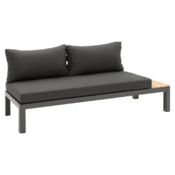 OUTLIV. Ben Loungeecke 4-tlg. Aluminium/Sunbrella Anthrazit -Garten Leben outliv ben loungeset 4 tlg aluminium polster 1379172 7