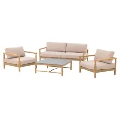 OUTLIV. Berga Loungeset 4-tlg. Rope/Akazie Taupe 17 OUTLIV. Berga Loungeset 4-tlg. Rope/Akazie Taupe -Garten Leben outliv bergen lounge set rope taupe akazie teak look 1267500 3