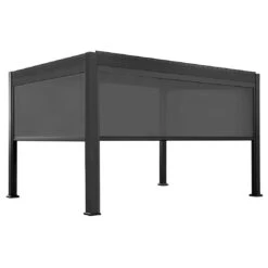 OUTLIV. Bio Santorini Gartenpergola 300x400cm Mit Seitenteile Aluminium Anthrazit -Garten Leben outliv bio santorini pergola 300x400cm mit seitenteile aluminium 1448527 3