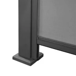 OUTLIV. Bio Santorini Seitenteil 400 Cm Aluminium Anthrazit -Garten Leben outliv bio santorini seitenteil 400cm aluminium 1432764 5