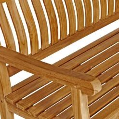 OUTLIV. Bretagne Gartenbank Natur -Garten Leben outliv bretagne 3 sitzerbank 180 cm teak natur 1346623 6