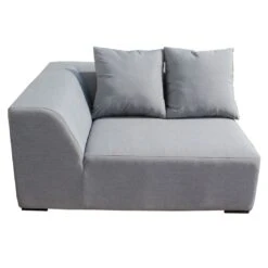 OUTLIV. Buddha Loungeset 6-tlg. Sunbrella Schwarz/Flanelle -Garten Leben outliv buddha loungegruppe 6tlg sunbrella schwarz flanelle 1195659 5