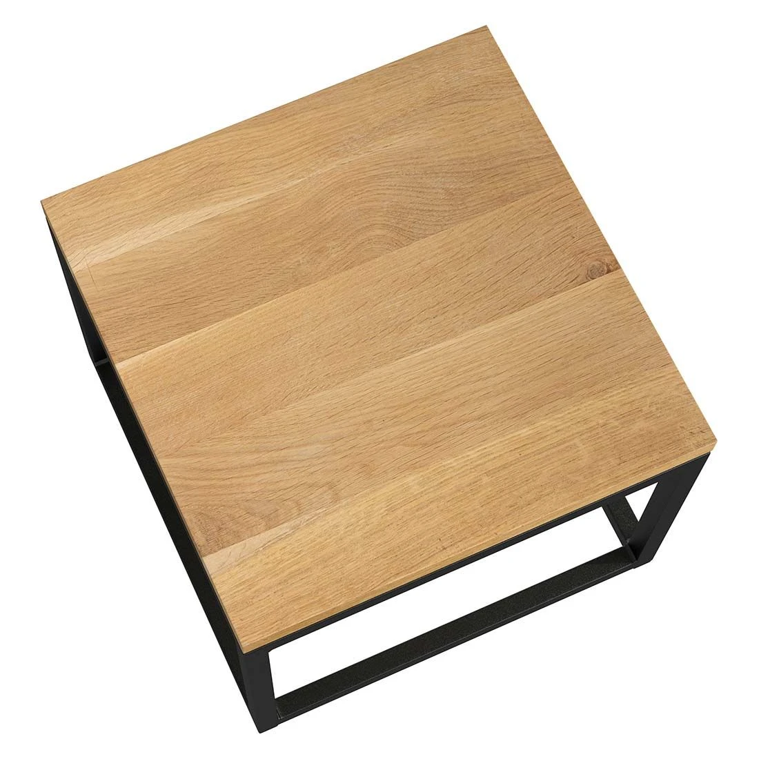 OUTLIV. Flora Beistelltisch 40x41x30cm Stahl/Wildeiche Schwarz/Wildeiche 5 OUTLIV. Flora Beistelltisch 40x41x30cm Stahl/Wildeiche Schwarz/Wildeiche – Bild 3