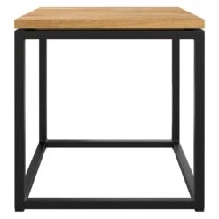 OUTLIV. Flora Beistelltisch 40x41x42cm Stahl/Wildeiche Schwarz/Wildeiche -Garten Leben outliv by detlef steves flora beistelltisch 40x41x42cm stahl wildeiche 1354136 2