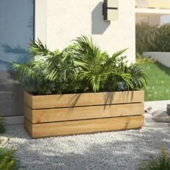 OUTLIV. Flora Pflanzgefäß 120x41x40cm Wildeiche -Garten Leben outliv by detlef steves flora pflanzgefaess 120x41x40cm wildeiche 1354103 7