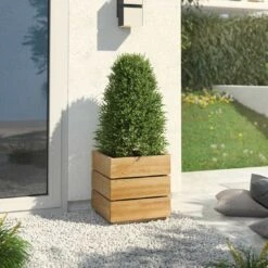 OUTLIV. Flora Pflanzgefäß Wildeiche -Garten Leben outliv by detlef steves flora pflanzgefaess 40x41x39cm wildeiche 1354081 6