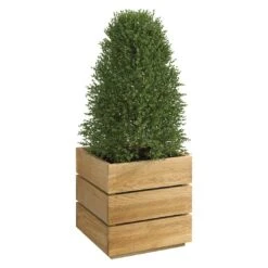 OUTLIV. Flora Pflanzgefäß Wildeiche -Garten Leben outliv by detlef steves flora pflanzgefaess 40x41x39cm wildeiche 1354081 7