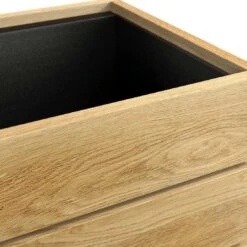 OUTLIV. Flora Pflanztopf 40x41x92cm Schwarz/Wildeiche -Garten Leben outliv by detlef steves flora pflanztopf 40x41x92cm 1354169 5