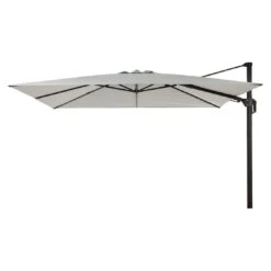 OUTLIV. Nizza Ampelschirm 260x350cm Anthrazit/Hellgrau -Garten Leben outliv by detlef steves nizza ampelschirm 260x350cm 1275563 5