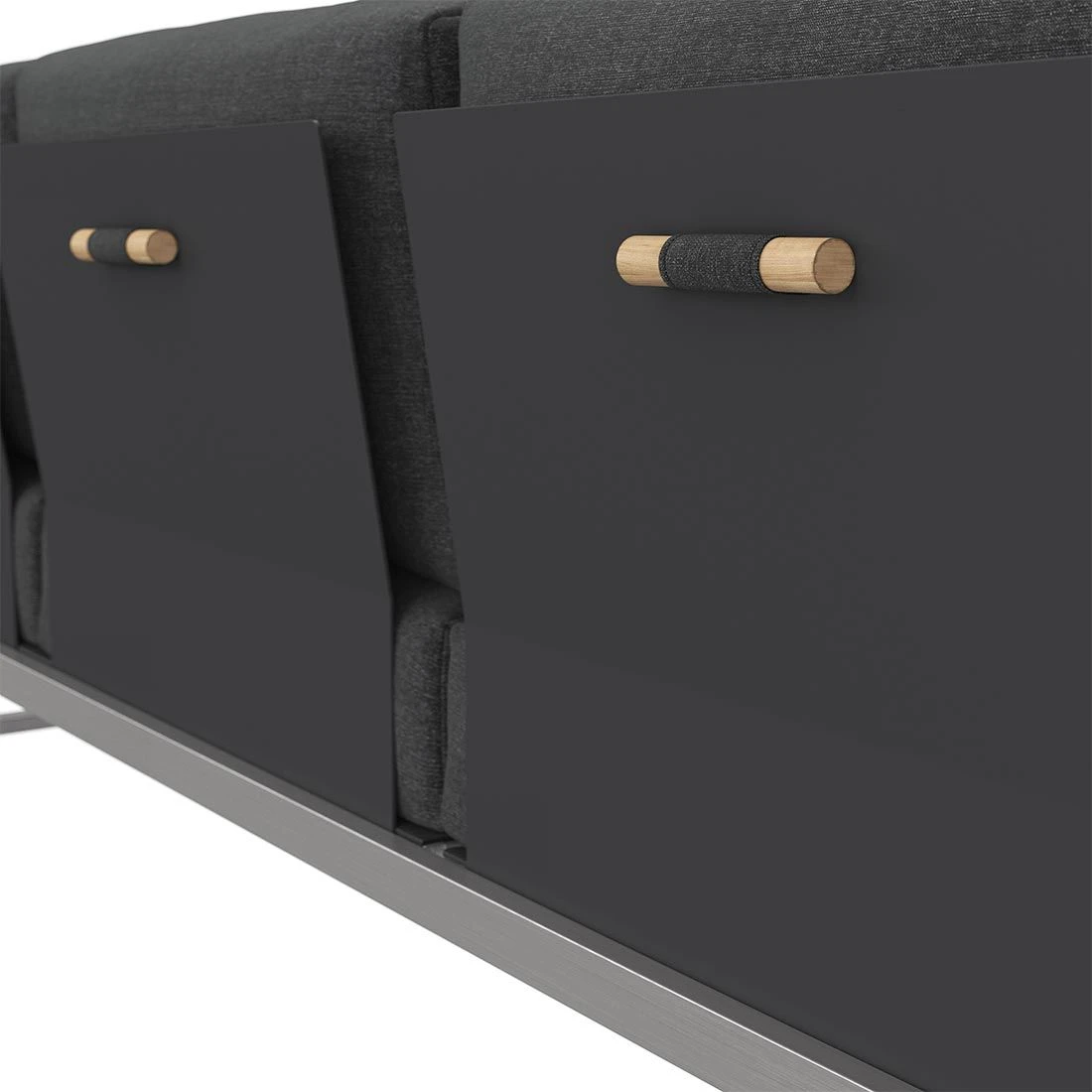 OUTLIV. Capri Gartensofa Schwarz 11 OUTLIV. Capri Gartensofa Schwarz – Bild 9