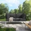 OUTLIV. Capri Loungebank Edelstahl/Polyester Schwarz 1 OUTLIV. Capri Loungebank Edelstahl/Polyester Schwarz -Garten Leben outliv capri loungebank edelstahl inkl kissen 1