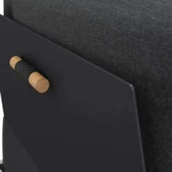 OUTLIV. Capri Loungebank Edelstahl/Polyester Schwarz -Garten Leben outliv capri loungebank edelstahl inkl kissen 8