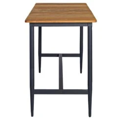 OUTLIV. Clark Bartisch 170x75cm Aluminium/Teak Recycelt Charcoal/Teak Recycelt -Garten Leben outliv clark bartisch 170x75cm aluminium teak recycelt 1346425 3