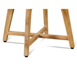 OUTLIV. Clovelly Hocker Teak/Geflecht Natur/Schwarz -Garten Leben outliv clovelly hocker teak recycelt geflecht 1346491 7