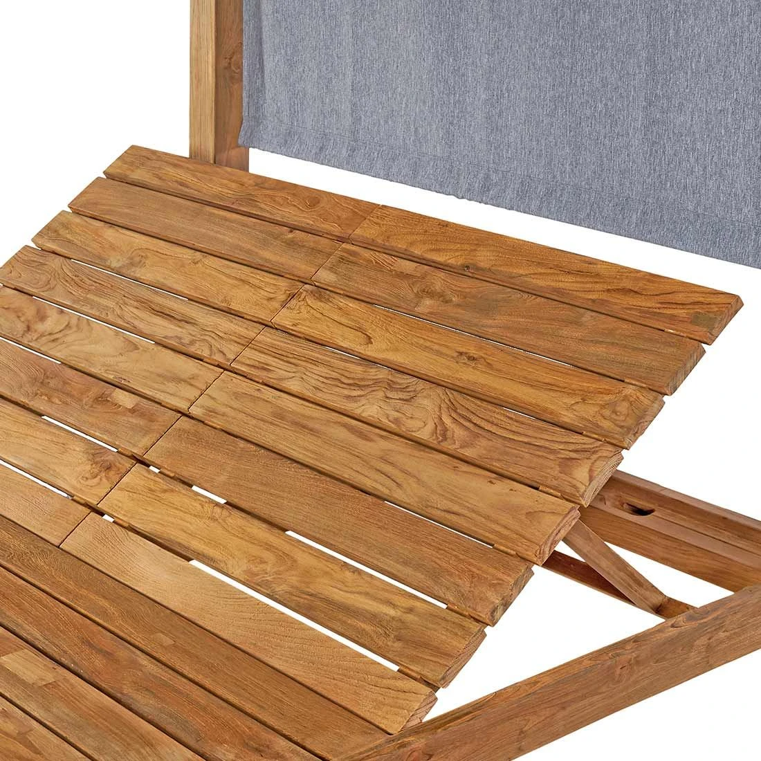 OUTLIV. Coracao Daybed Teak Recycelt/Olefin Teak Recycelt/Grau 13 OUTLIV. Coracao Daybed Teak Recycelt/Olefin Teak Recycelt/Grau – Bild 11