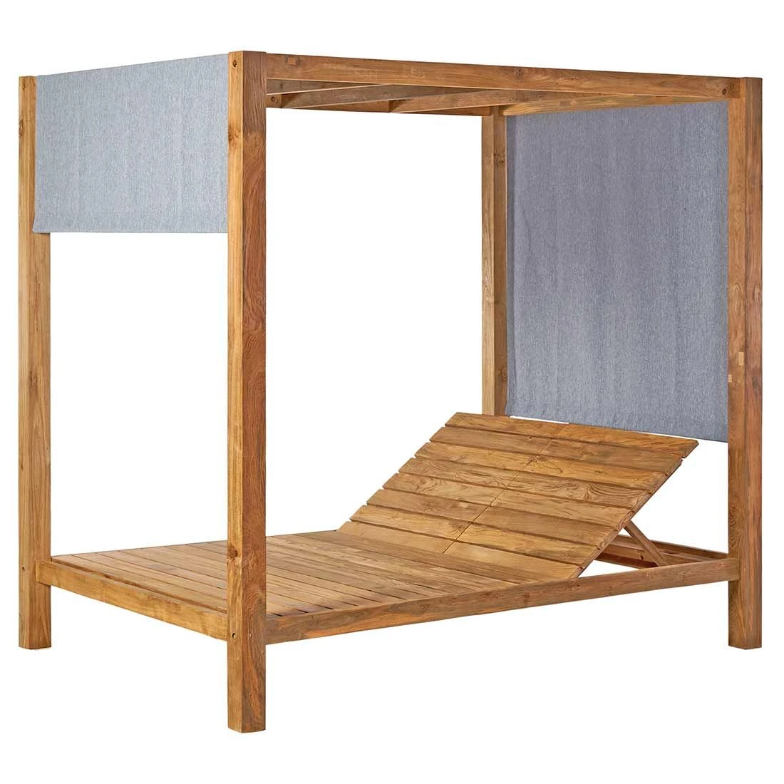 OUTLIV. Coracao Daybed Teak Recycelt/Olefin Teak Recycelt/Grau 10 OUTLIV. Coracao Daybed Teak Recycelt/Olefin Teak Recycelt/Grau – Bild 8
