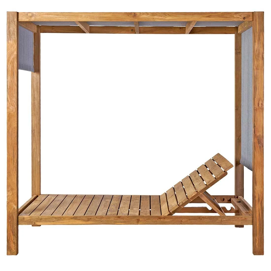 OUTLIV. Coracao Daybed Teak Recycelt/Olefin Teak Recycelt/Grau 11 OUTLIV. Coracao Daybed Teak Recycelt/Olefin Teak Recycelt/Grau – Bild 9