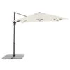 OUTLIV. Edition Ampelschirm 245x245cm Off-White -Garten Leben outliv edition ampelschirm 245x245cm 1359812 1